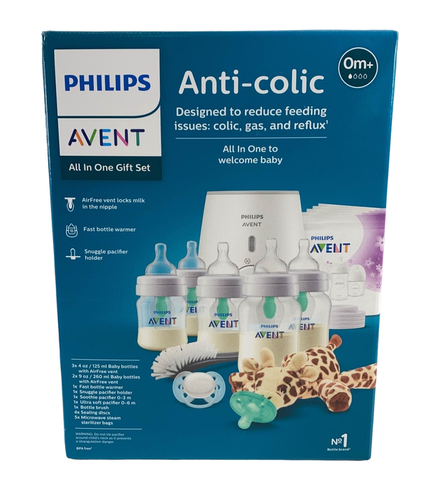 used Philips Avent Anti Colic All In One Gift Set