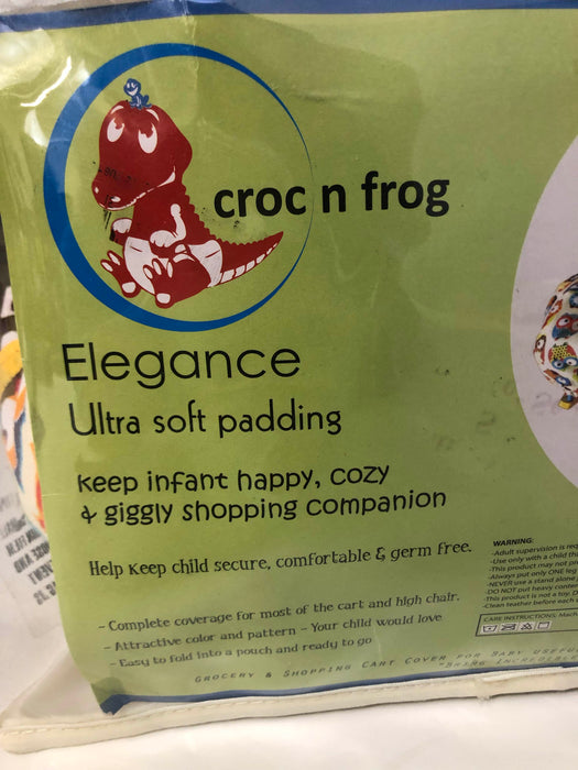 Crocnfrog 2-in-1 Shopping Cart Cover