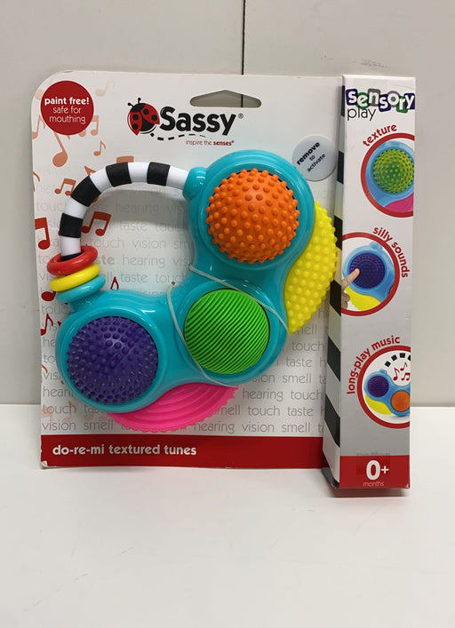 used Sassy Do-Re-Mi Textured Tunes Sensory Toy