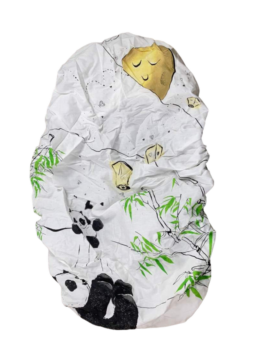 Shop JumpOff Jo Fitted Bassinet Sheet, Playful Pandas at GoodBuy Gear