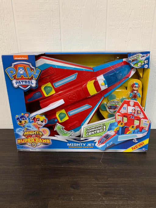 used Paw Patrol Mighty Jet Command Center