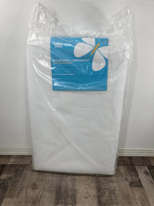 used Lullaby Earth Mini Crib Mattress