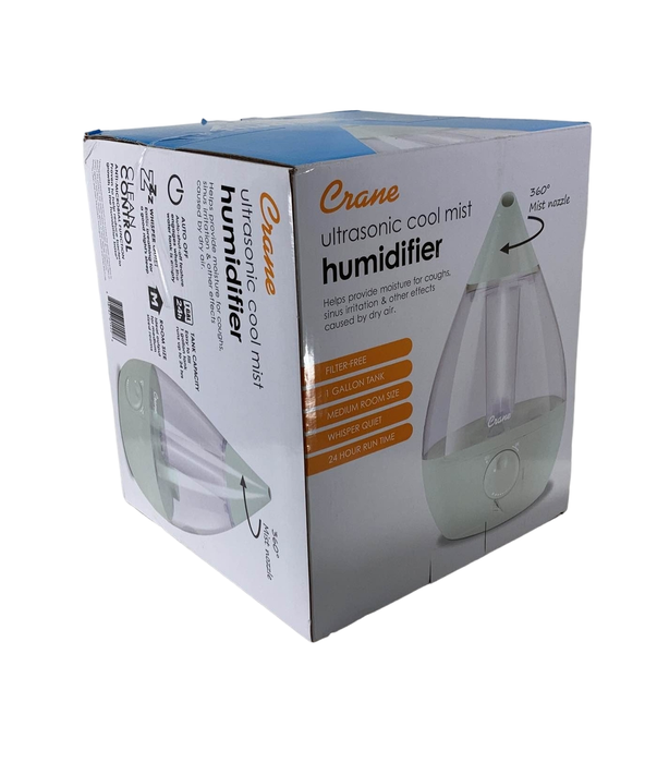 secondhand Crane 4-in-1 Drop Ultrasonic Cool Mist Humidifier, Mint