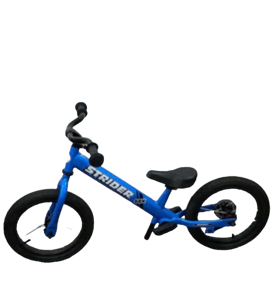 secondhand Strider Balance Bike 14x, Awesome Blue