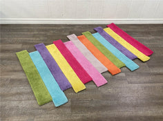 secondhand nuLoom Pantone Colorful Stripes Kids Area Rug