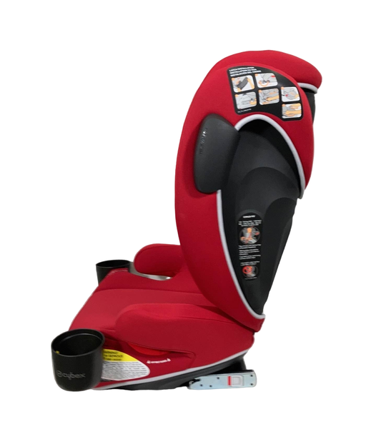 secondhand Cybex Solution B2-Fix + Lux Booster, 2021, Dynamic Red