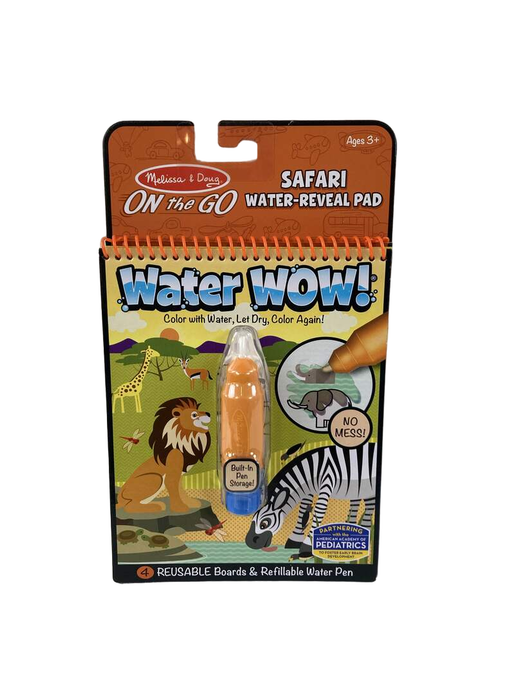 Shop Melissa & Doug On The Go Water Wow Reveal Pad, Safari at GoodBuy Gear