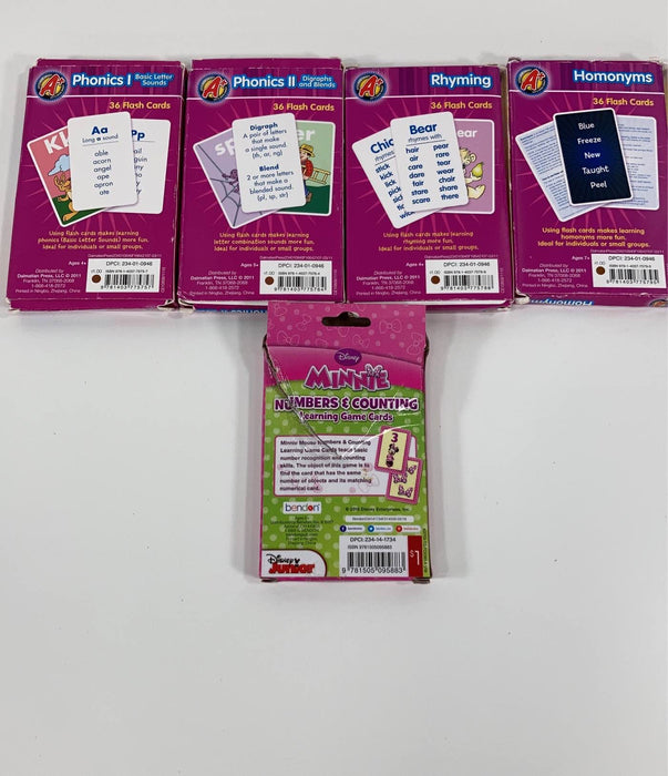 secondhand BUNDLE Flash Cards