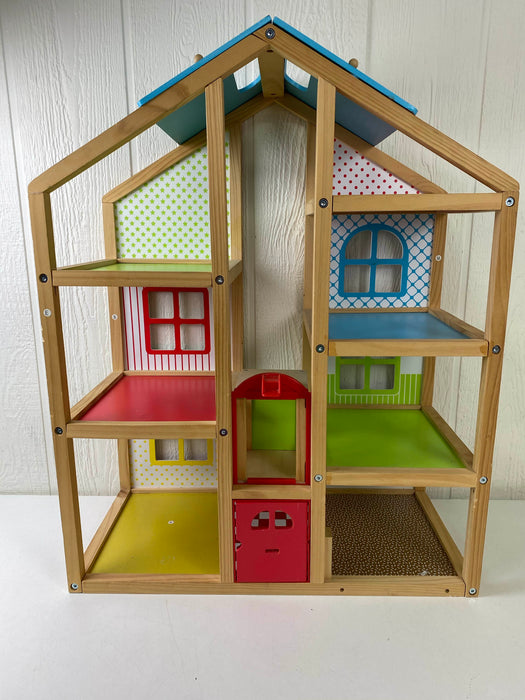 used Melissa & Doug Hi Rise Dollhouse