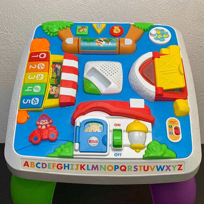 secondhand Fisher Price Laugh And Learn Around The Town Learning Table