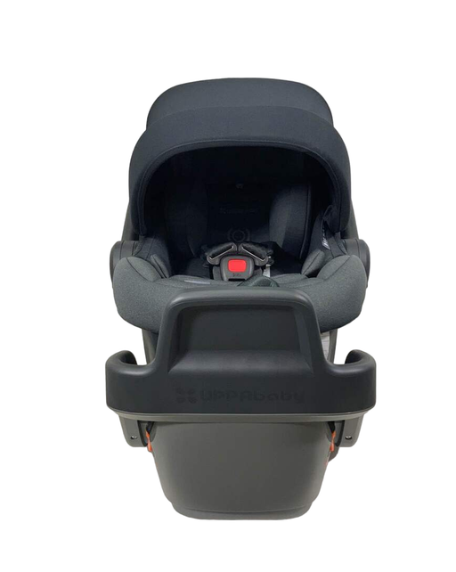 secondhand UPPAbaby MESA MAX Infant Car Seat and Base, Jake Charcoal, 2022