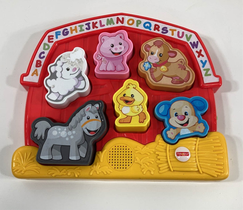 used Fisher Price Laugh & Learn Farm Animal Puzzle