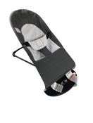 used BabyBjorn Bouncer Balance, Dark Grey/Grey, Black Frame