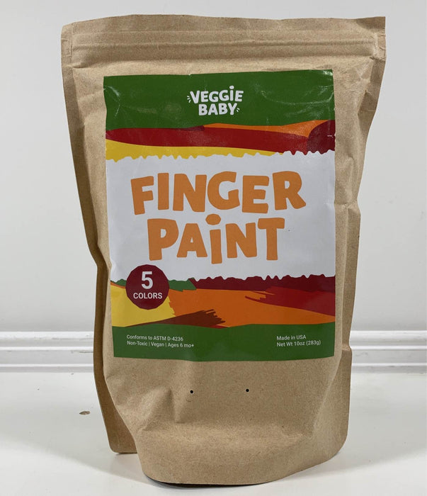 used Veggie Baby Finger Paints