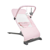 used Baby Delight Go With Me Alpine Deluxe Portable Bouncer, Peony Pink