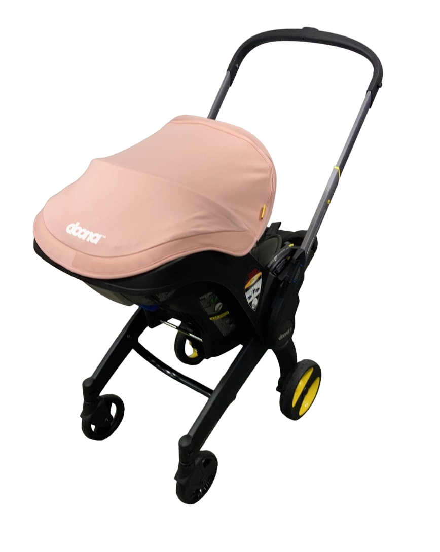 Doona Infant Car Seat & Stroller Combo, 2022, Blush Pink