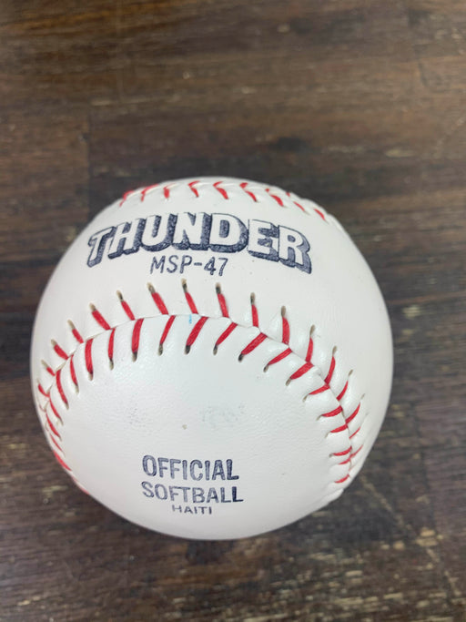 secondhand Dudley Thunder Softball