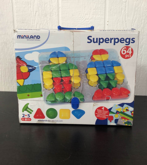 used Miniland Super Pegs