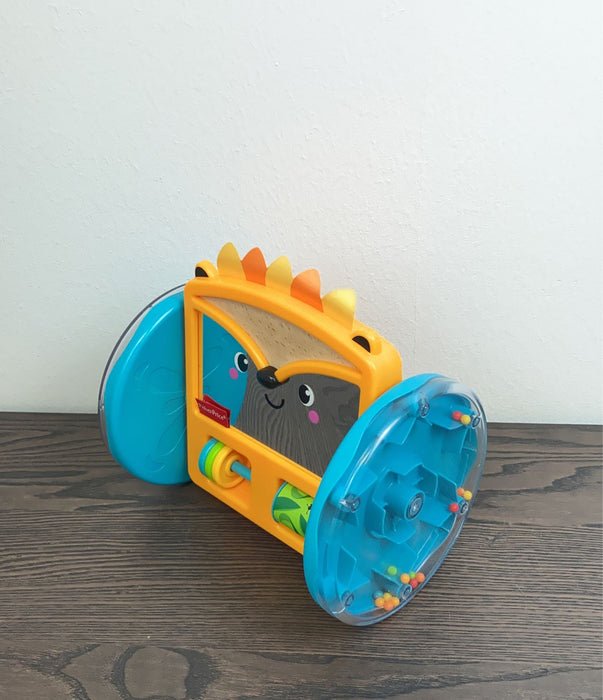 used Fisher Price Play & Crawl Hedgehog Mirror Toy