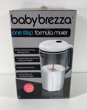  Baby Brezza Electric One Step Formula Mixer Pitcher - Motorized  Mixing System for Infant Formula Powder - Large Capacity, Mix 28oz of  Formula at Once - Portable for Travel : Home & Kitchen