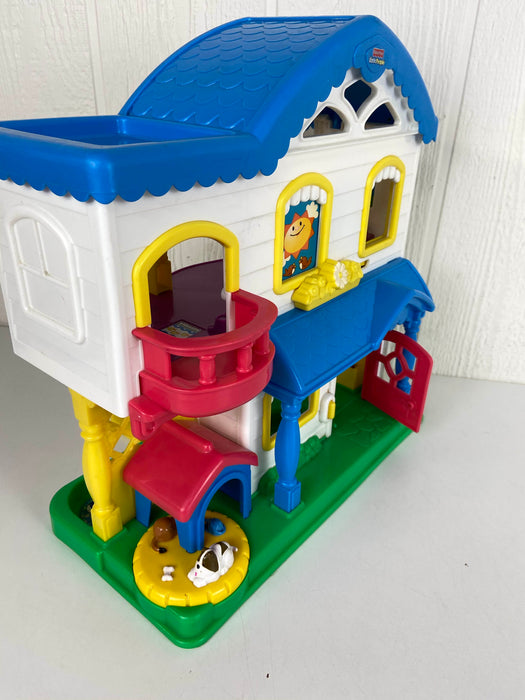 used Fisher Price Little People Busy Day House