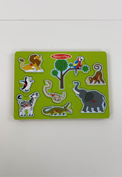 used Melissa & Doug Sound Puzzle, Zoo Animals