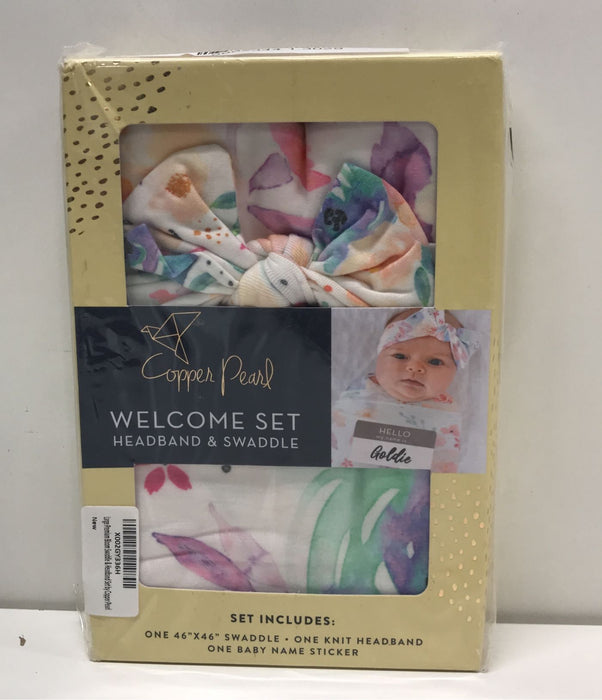 secondhand Copper Pearl Welcome Baby Gift Set, Bloom