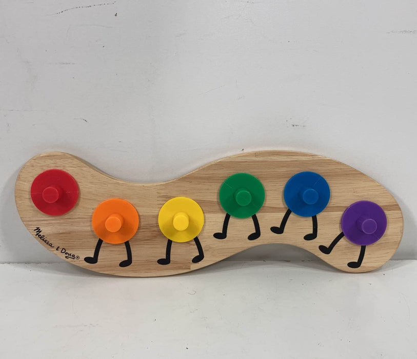 secondhand Melissa & Doug Rainbow Caterpillar