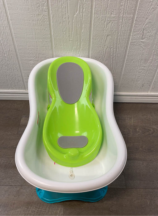 secondhand Summer Infant Comfort Height Bath Center With Step Stool