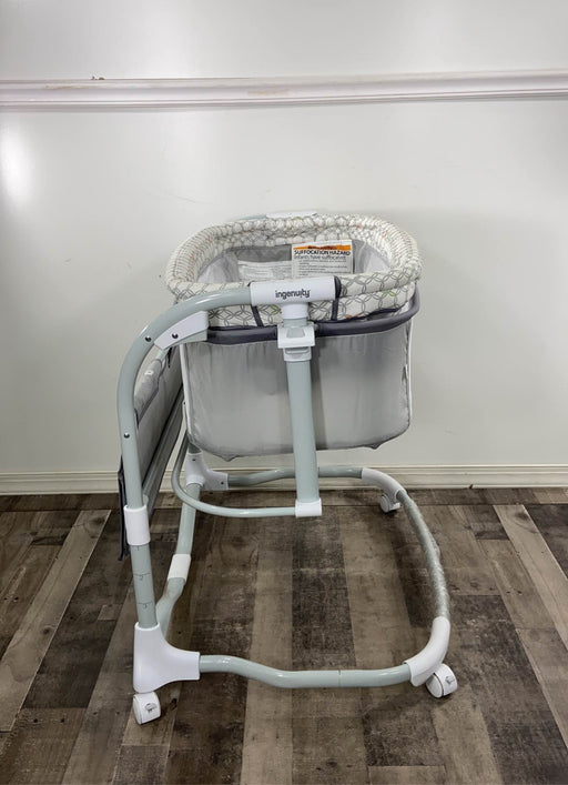 secondhand Ingenuity Dream & Grow Bedside Bassinet-HIDDEN IS THIS A DONATION?