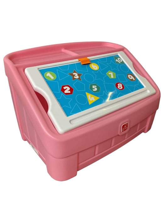used Step2 2-in-1 Toy Box And Art Lid