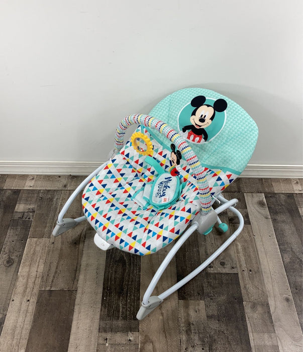 secondhand Bright Starts Bouncer, Mickey Mouse