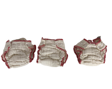 Shop Cloth-eez Workhorse Fitted Organic Diapers, Pack of 6, Orange Edges, Medium Snap at GoodBuy Gear