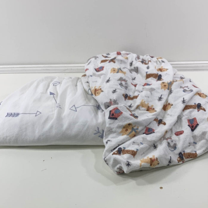 Shop BUNDLE Fitted Crib Sheets, 2pk at GoodBuy Gear