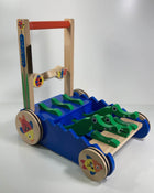 secondhand Melissa & Doug Chomp and Clack Alligator Push Toy