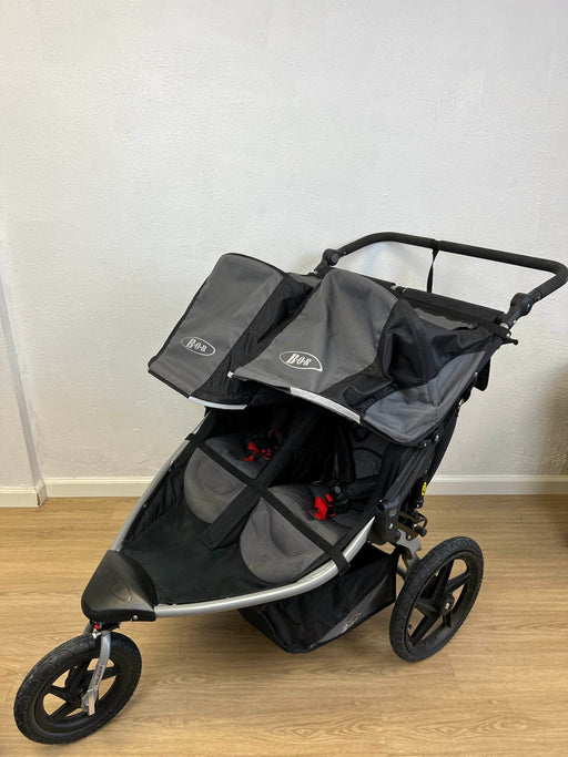 used BOB Revolution Flex 3.0 Duallie Stroller, 2016, Graphite Black