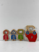 used Melissa & Doug Clacking Wooden Key Ring