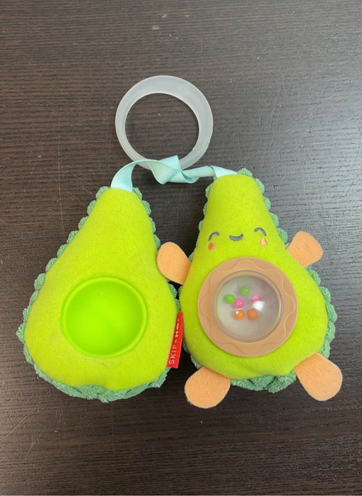 used Skip Hop Farmstand Avocado Stroller Toy