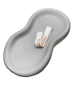 used Keekaroo Peanut Changing Pad, Grey