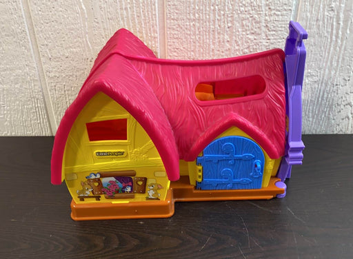 used Fisher Price Little People Disney Princess Snow White Cottage Play Set