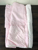 used Pottery Barn Kids Crib Skirt, Pink