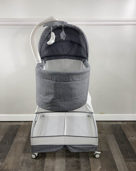 secondhand TruBliss Sweetli Deluxe Bassinet, Stonewash