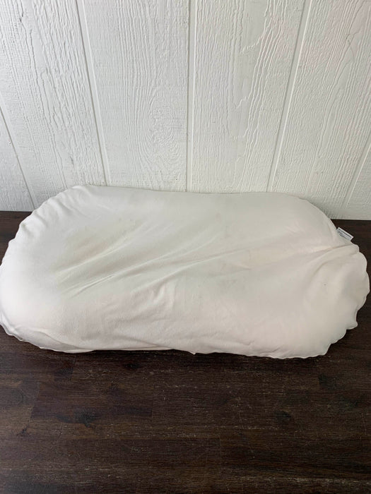 used Snuggle Me Organic Sensory Lounger, Natural, And Cover