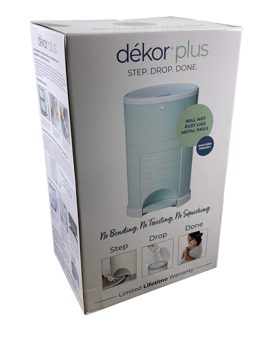 Shop Diaper Dekor Plus Diaper Pail, Soft Mint at GoodBuy Gear
