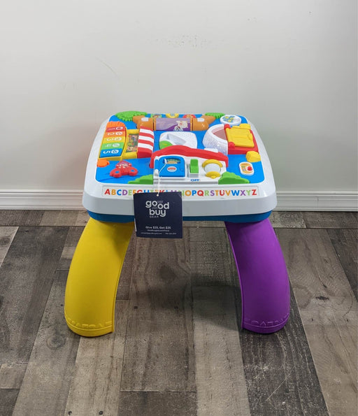 used Fisher Price Laugh & Learn Learning Table, Around The Town