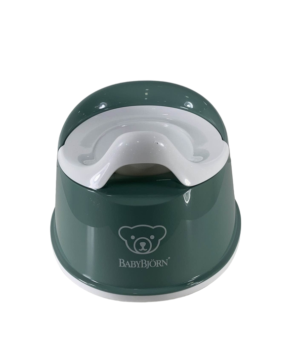 Shop BabyBjorn Smart Potty, Deep Green/White at GoodBuy Gear