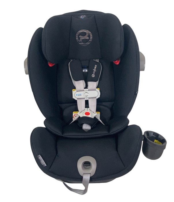 secondhand Cybex Eternis S All-In-One Car Seat with SensorSafe, Lavastone Black, 2021