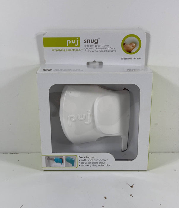 used Puj Snug Faucet Spout Cover, White