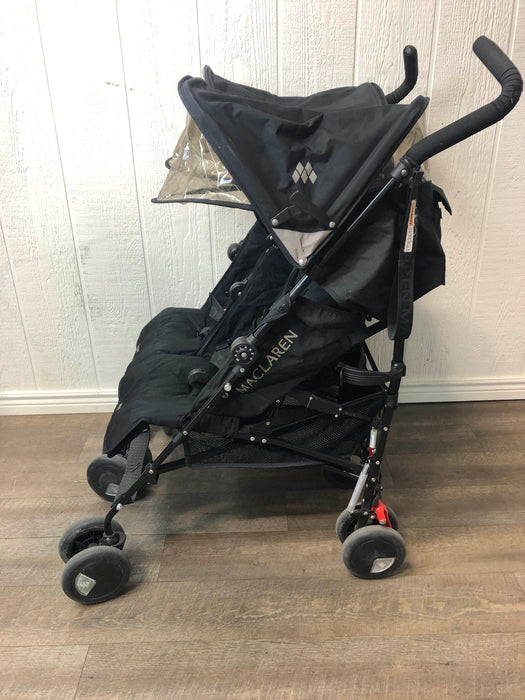 used MacLaren Twin Techno Stroller