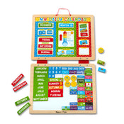 used Melissa & Doug My First Daily Magnetic Calendar